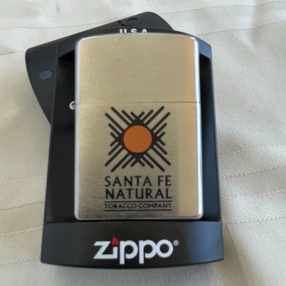 Santa Fe Natural Tobacco Co. Zippo Lighter - Picture 1 of 3